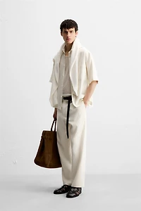 VISCOSE - JUTE PANTS
