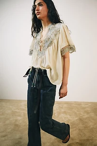 ZW COLLECTION LACE SHIRT