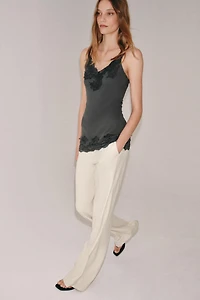 COMBINATION LACE TOP