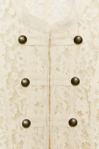 LACE FROG FASTENING JACKET