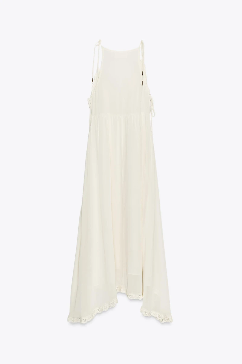 ROBE ASYMÉTRIQUE CROCHET ZW COLLECTION