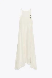 ROBE ASYMÉTRIQUE CROCHET ZW COLLECTION