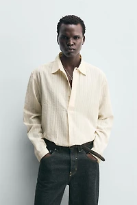 TEXTURED POLO SHIRT