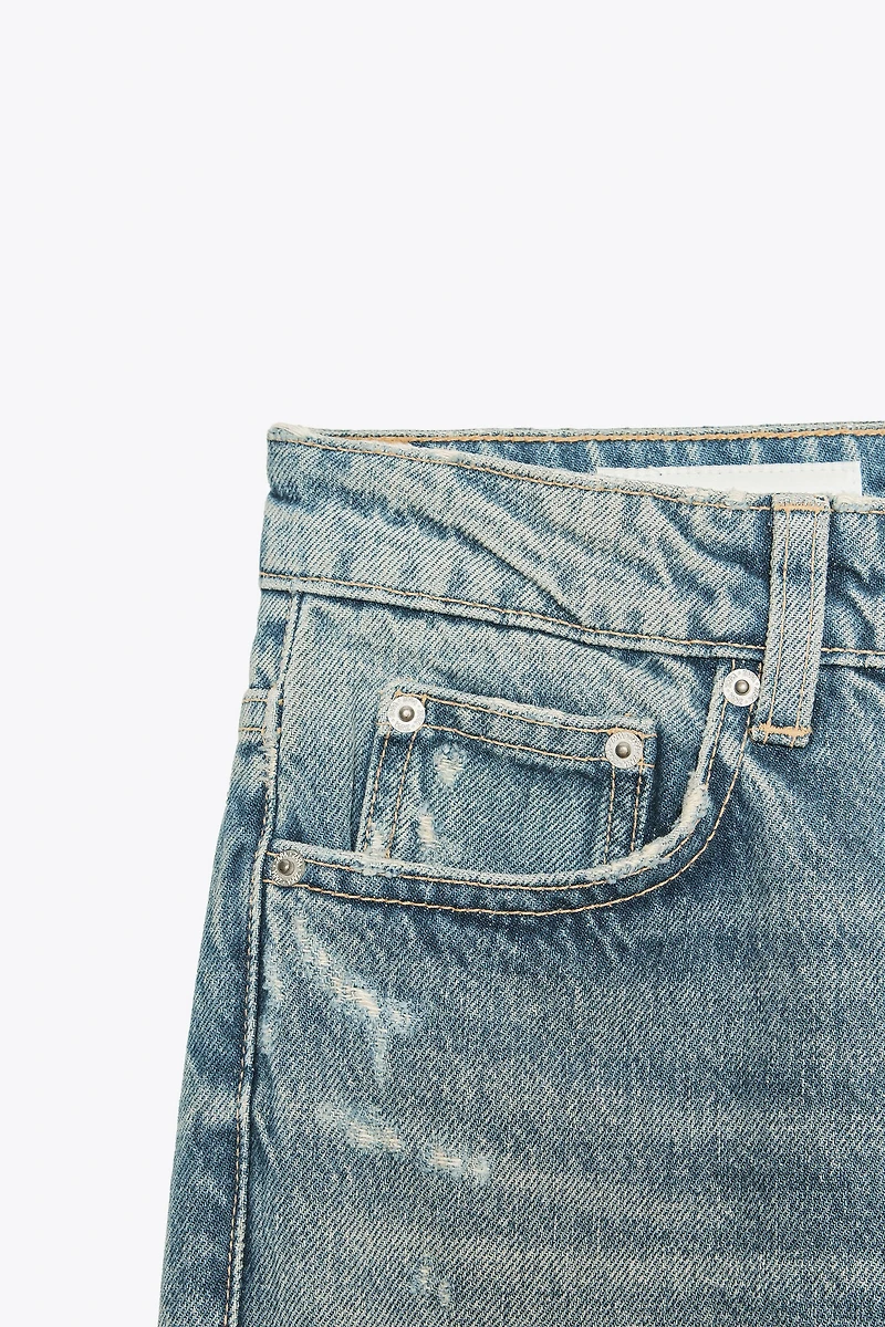 TRF MOM FIT HIGH WAIST JEANS