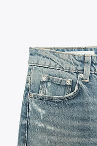 TRF MOM FIT HIGH WAIST JEANS