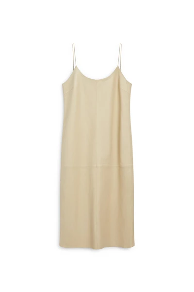 Nappa leather midi dress - LIMITED EDITION