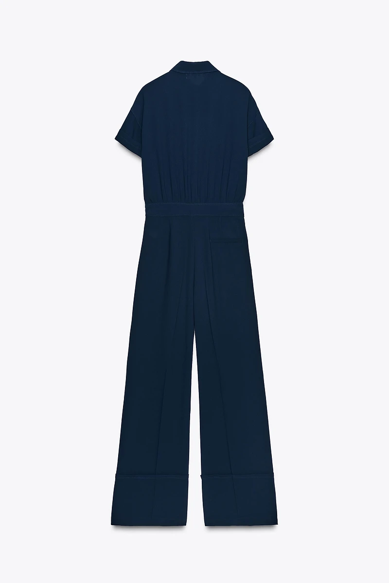 LONG CREPE JUMPSUIT