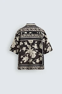 LEAF PRINT SHIRT