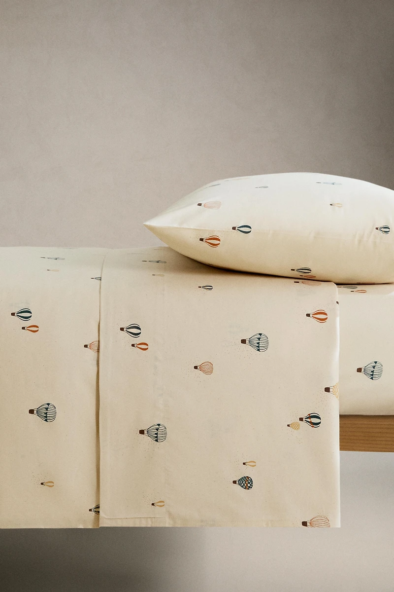 DRAP DE DESSUS ENFANT BALLONS