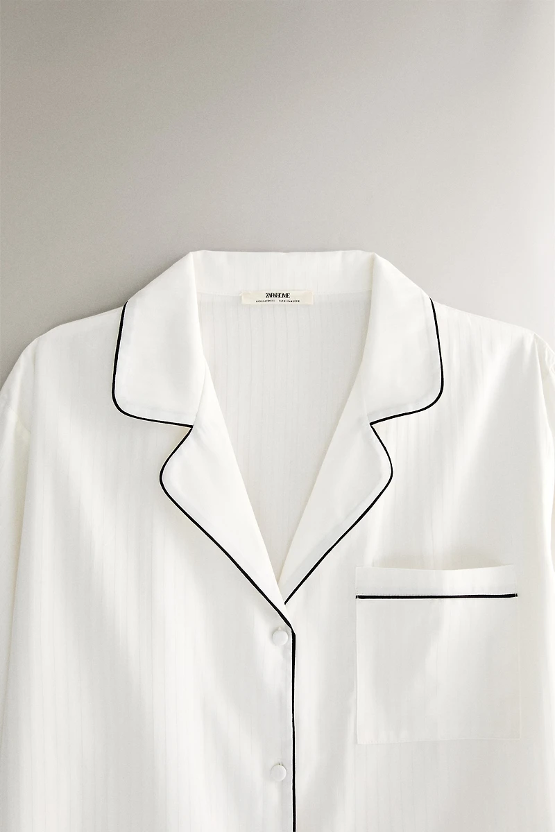 STRIPED JACQUARD SHIRT