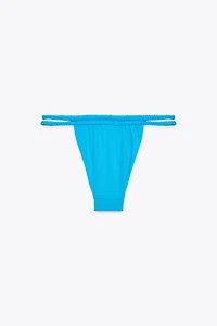 BRAIDED STRING BIKINI BOTTOMS