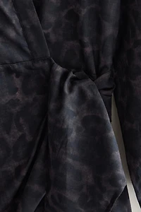 ROBE EN COTON À IMPRIMÉ ANIMAL