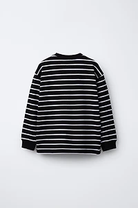 T-SHIRT HEAVY WEIGHT À RAYURES