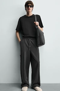 INTERLOCK CARGO JOGGER PANTS