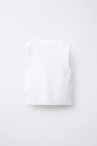 BOW KNIT VEST