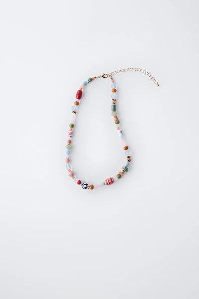 SHAPED BEAD NECKLACE