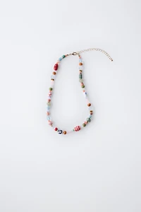 SHAPED BEAD NECKLACE
