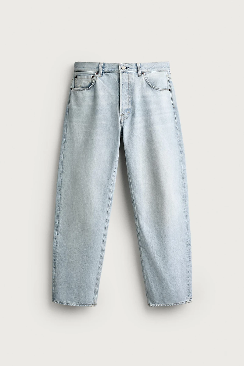 STRAIGHT ANKLE FIT JEANS
