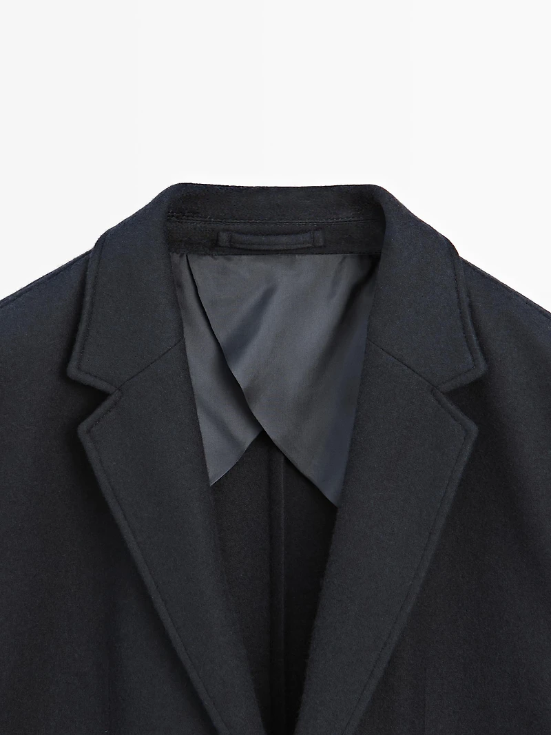 Veste de costume en laine mélangée