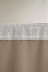 LIGHT BEIGE BLACKOUT CURTAIN