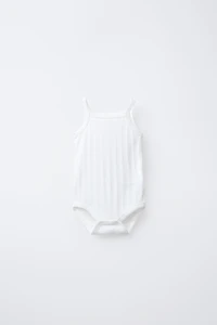 LOT DE TROIS BODYS RIB POINTELLE