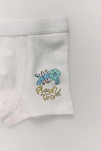 2-6 YEARS / FIVE-PACK OF CIRCUS BOXERS