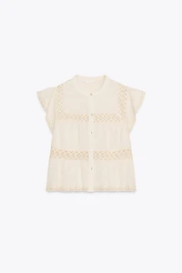 TOP RUSTIQUE CROCHET ENTRE-DEUX