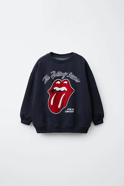 SWEAT FLOQUÉ ROLLING STONES ©