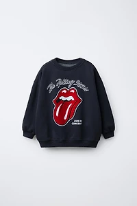 SWEAT FLOQUÉ ROLLING STONES ©