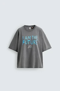 BACK TO THE FUTURE ILLUSTRATION T-SHIRT DYLAN'S CLUB X ZARA
