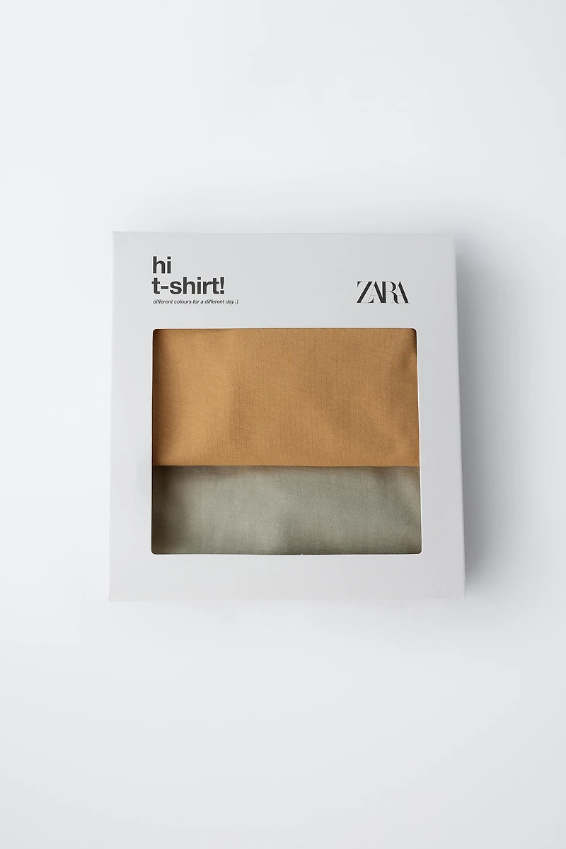 TWO-PACK OF RAGLAN SLEEVE LOGO T-SHIRTS