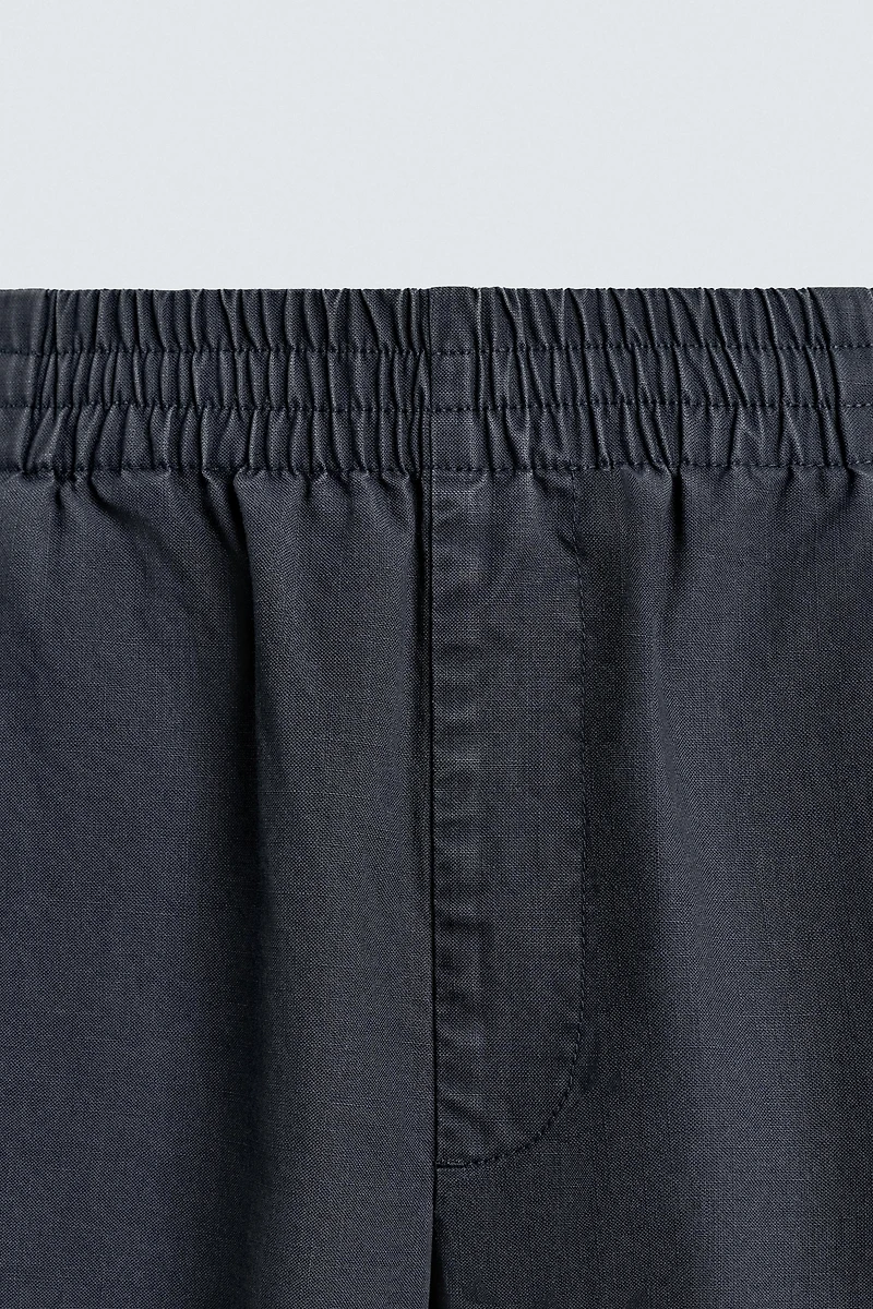 WASHED RELAXED FIT PANTS