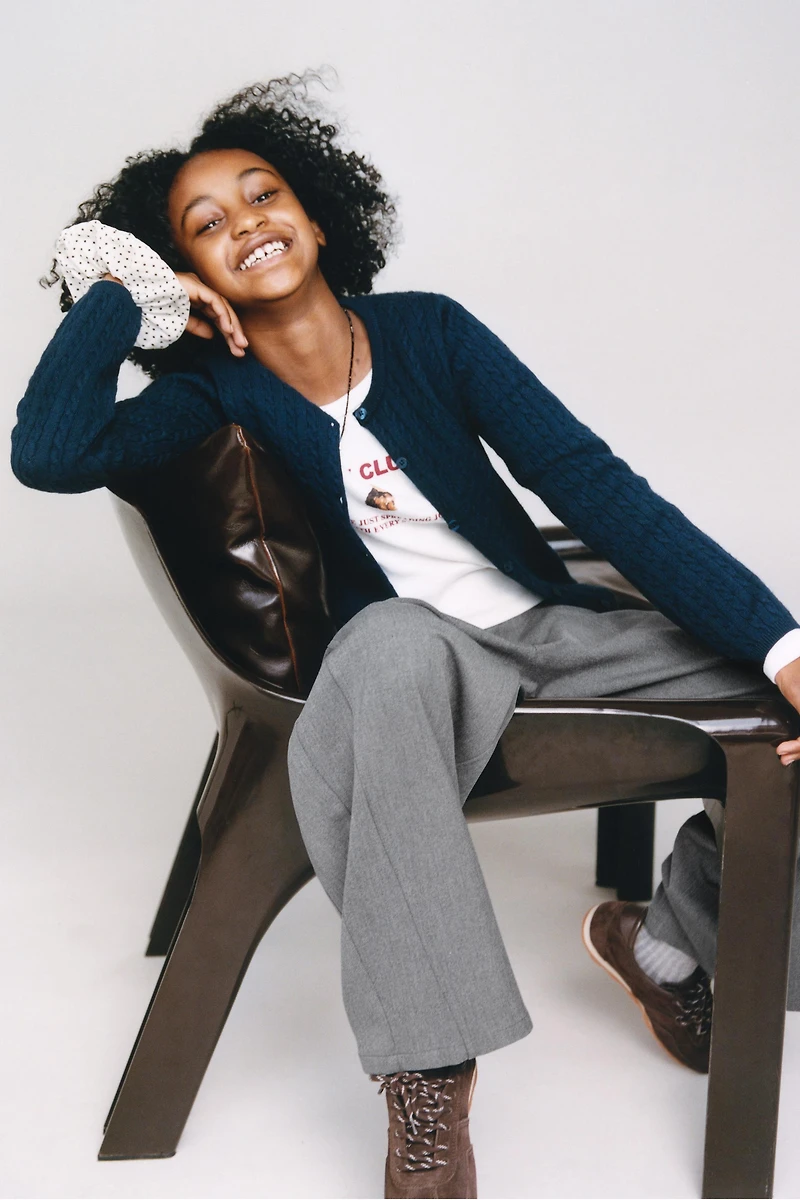 PANTALON BARREL À PINCES