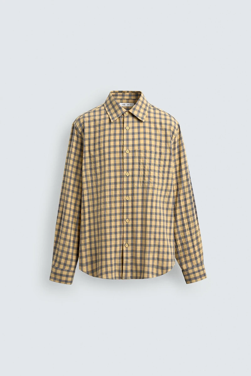CHEMISE RELAXED FIT À CARREAUX