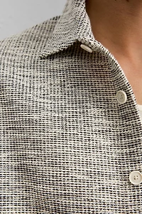 SURCHEMISE STRUCTURÉE CONTRASTE