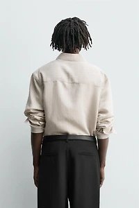 RELAXED FIT STRIPED SHIRT