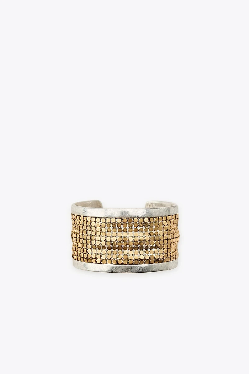 COMBINATION METAL MESH BRACELET