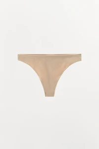SEAMLESS SOLID THONG