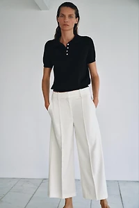 SHORT SLEEVE KNIT POLO SHIRT