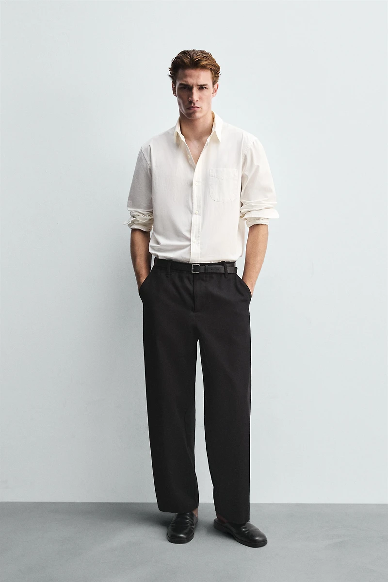 LYOCELL - COTTON BALLOON FIT PANTS