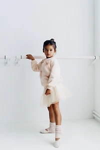 RUFFLED TULLE SKIRT