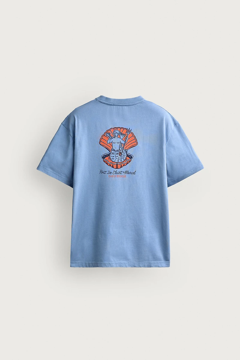 COMBINATION RELAXED FIT T-SHIRT