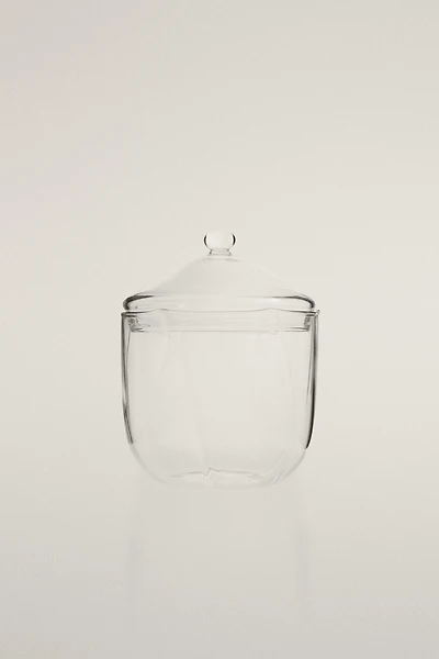 POT DE RANGEMENT SALLE DE BAIN EN BOROSILICATE