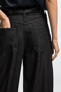 Jean barrel fit
