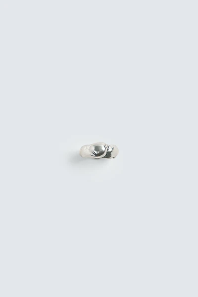 BAGUE MÉTALLIQUE IRRÉGULIÈRE