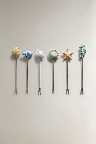 PACK OF NAUTICAL APPETIZER PICKS (PACK OF 6)