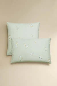 WILD FLOWER SATEEN PILLOWCASE