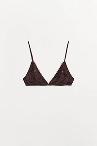 SILK LACE BRALETTE