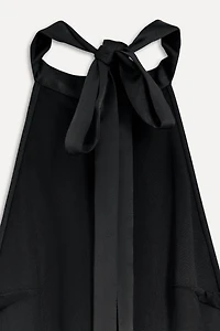 SATIN HALTER DRESS 50TH ANNIVERSARY