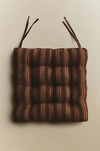 COUSSIN CHAISE RAYURES